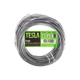 Пластик для 3D ручки TESLA PLA PLA09 серебристый, 10 м 371530