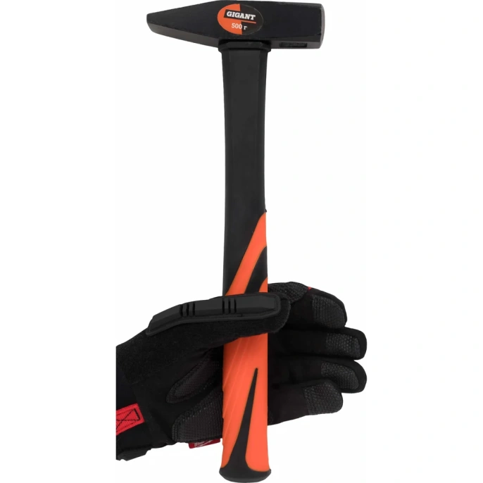 Молоток с фибергласовой рукояткой 500g Gigant HHT500-1