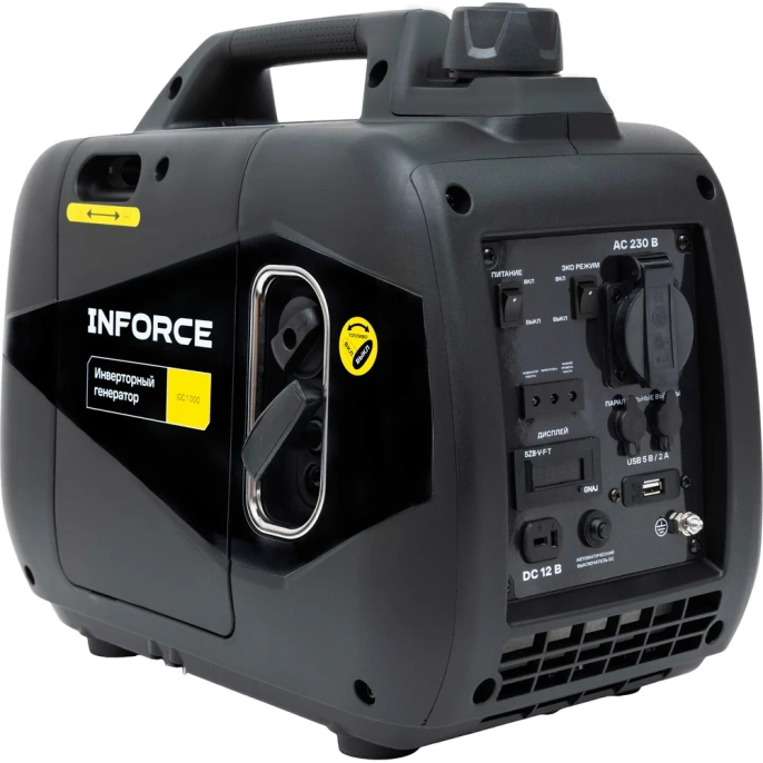 Инверторный генератор Inforce (1 кВт; USB; дисплей; тихий) IGC 1000