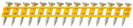 Гвозди DeWalt DCN8901015 длина: 15мм, минимальный диаметр: 2.6мм, максимальный диаметр: 6.3мм, материал обработки: бетон, материал изготовления: сталь, материал покрытия: цинк, количество изделий в упаковке: 1005шт, кассета с гвоздями