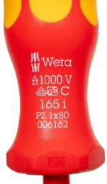 Отвертка Wera 165 i PZ VDE SB в компл.:1 предмет (WE-100015)