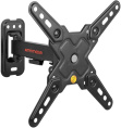 Кронштейн для телевизора Arm Media MARS-7, 20-43", настенный, поворотно-выдвижной и наклонный,  черный [90717]