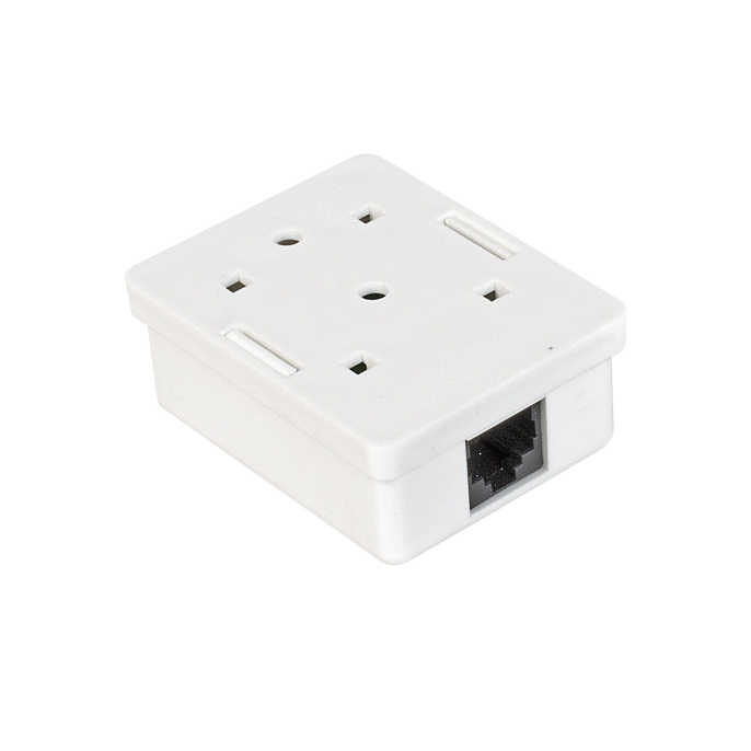 Розетка внешняя ExeGate SM1-RJ45-C5 RJ-45 кат.5/5E UTP Krone/110 EX271122RUS