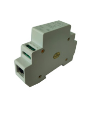 Устройство грозозащиты линий Ethernet + PoE/ Устройство грозозащиты линий Ethernet + PoE на 1 канал УЗИП . Класс II. Защищает PoE оборудование, подключенное к линиям Ethernet от наведенного напряжения высоких энергий. Скорость передачи данных: 10/100/100