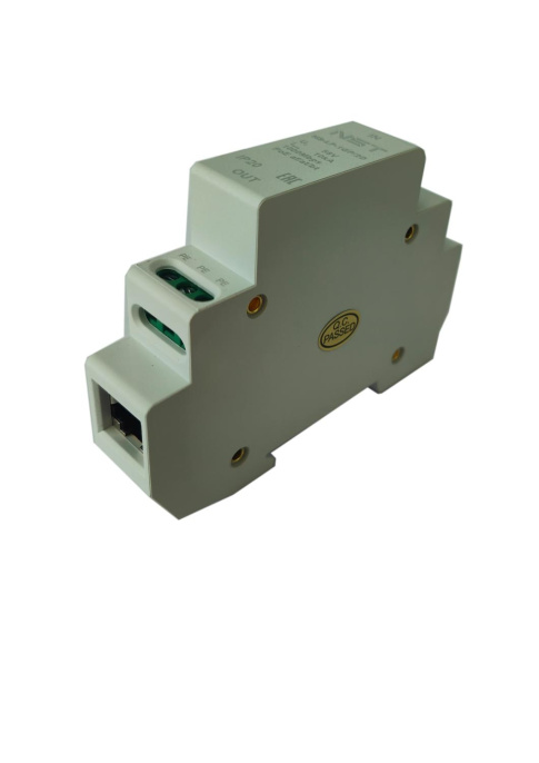 Устройство грозозащиты линий Ethernet + PoE/ Устройство грозозащиты линий Ethernet + PoE на 1 канал УЗИП . Класс II. Защищает PoE оборудование, подключенное к линиям Ethernet от наведенного напряжения высоких энергий. Скорость передачи данных: 10/100/100