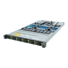 Шасси серверное Gigabyte Server Platform R183-S96 / 1U / 2xIntel Gen 4/5 / 2xHS / 32xDIMM / 12xSFF NVME/SAS/SATA / 2x1GbE / 2xOCP 3.0 / 2xFHHL / 2x1600W / Rails / 1Y (R183-S96-AAV1)