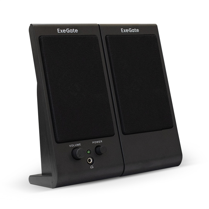 Акустическая система 2.0 ExeGate Tango 230 питание USB, 2х3Вт Вт RMS , 80-20000Гц, черный, Color Box EX287056RUS