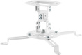 Кронштейн для проектора Cactus CS-VM-PREC01-WT, до 13.5кг, потолочный, поворот и наклон, белый