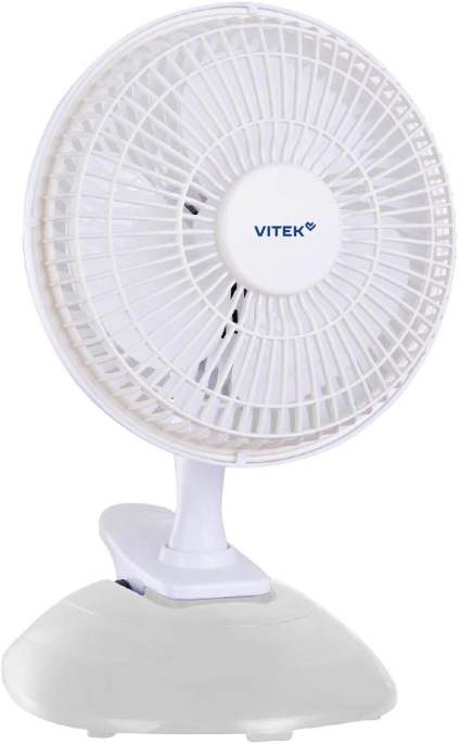Вентилятор настольный Vitek VTF-0610, белый