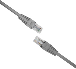 Патч-корд NTSS NTSS-PC-UTP-RJ45-6-0.3-LSZH-GY, вилка RJ-45, вилка RJ-45, кат.6, LSZH, 0.3м, серый