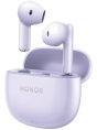 Наушники Honor Earbuds X6 Purple PET-T10 парное соединение, индикатор состояния, поиск наушников, прием/сброс вызова, управление воспроизведением, 20 - 20000 Гц, Bluetooth 5.3
