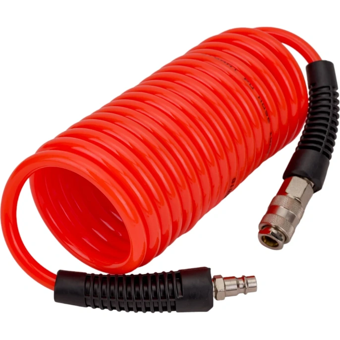 Шланг пневматический спиральный 5 м; 6х10 мм; полиуретан; рапид Gigant G-PS17030