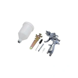 Краскораспылитель с верхним пластиковым бачком Forcekraft FK-H-887P-14V 50326