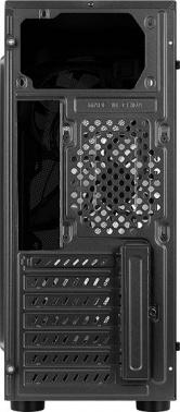 Корпус ATX Aerocool Glider Cosmo-G-BK-v1, Midi-Tower, без БП, черный