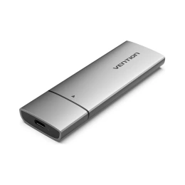 Корпус для SSD VENTION USB 3.1 Gen 2-C, M.2, NGFF (B-Key/B&M Key) серый, шт. KPFH0