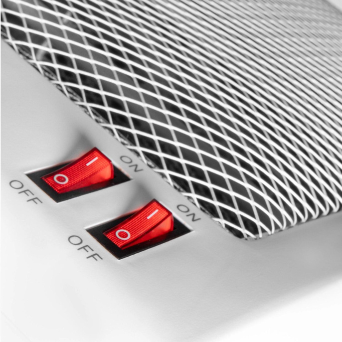 Инфракрасный обогреватель Ballu BHH/M-09M, 800Вт, 14м2, кварцевый, белый