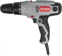 Сетевая дрель-шуруповерт Ресанта СШ-550-2 75/16/1