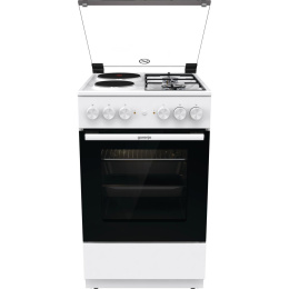 Плита комбинированная GORENJE, 71 л, паром AquaClean, 85 х 50 х 59.4 см, белый цвет GK5A11WG