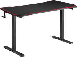 Стол компьютерный Cactus CS-MDL-BK, МДФ, черный