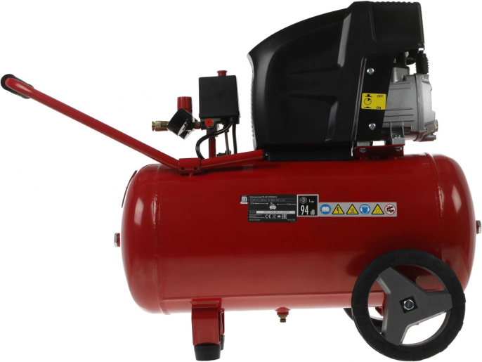 Компрессор поршневой Einhell TE-AC 270/50/10 масляный 270л/мин 50л 1800Вт красный/черный