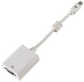 Адаптер Hama VGA (f) miniDisplayPort (m) 0.1м (00053247) белый
