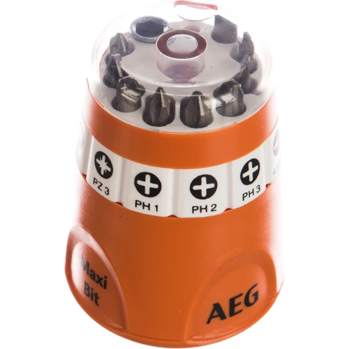 Набор Maxi-Bit (10 предметов; 25 мм; Sl/Ph/Pz) AEG 4932399493