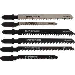 Пилки по дереву для лобзика 10 шт. Inforce 12-23-07