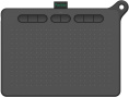 Графический планшет Parblo Ninos M Black перо P07/5080 LPI/260 RPS/8 клв./8192 уровней нажатия/USB C