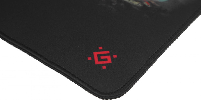 Коврик для мыши Defender Cerberus XXL рисунок/черный, ткань, 400х355х3мм [50556]