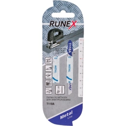 Пилки по металлу T118A 75x50 мм; 2 шт. Runex 555001-2