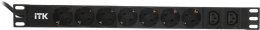 Блок распределения питания ITK PH22-7D2C131-P,  горизонт.размещ.,  SchukoХ7,  C13Х2,  Тип вход. тока 16A,  2м