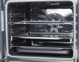 Духовой шкаф электрический Gorenje BOSB6737E06X,  77л,  дверца с 2 стеклами,  нержавеющая сталь/черный