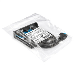 Планка USB на переднюю панель ExeGate U3H-627S, 3,5", 2*USB3.0+HD Audio Combo, черная, металл, подсоед. к MB EX298351RUS