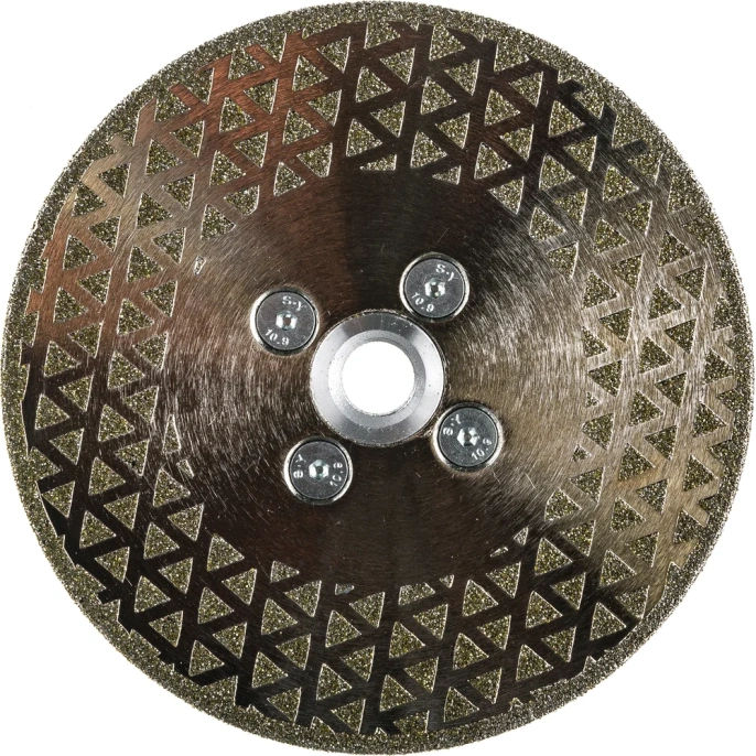 Диск алмазный отрезной Hilberg 125m14 Super Ceramic Flange HM514