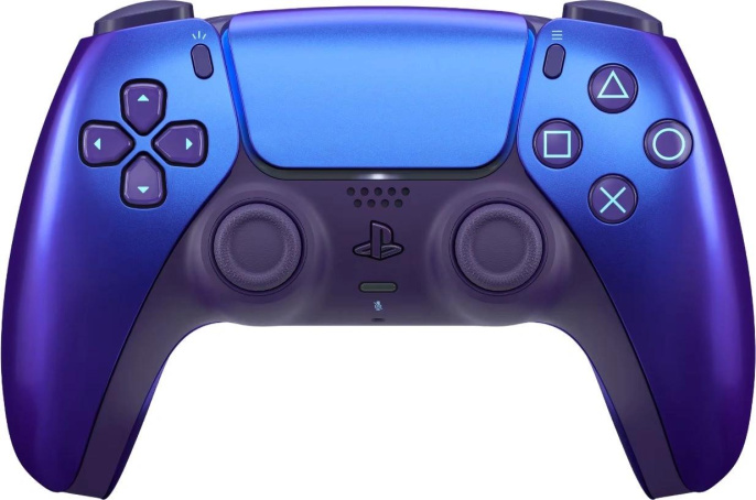 Геймпад Беспроводной PlayStation DualSense фиолетовый хром для: PlayStation 5 DUALSENSE CHROMA PEARL