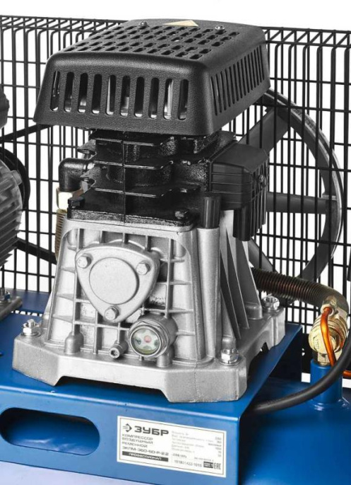 Компрессор поршневой Зубр Профессионал ЗКПМ-360-50-Р-2.2 масляный 360л/мин 50л 2200Вт