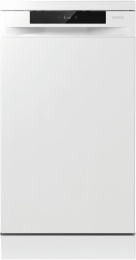 Посудомоечная машина Gorenje GS531E10W 2 корзины , узкая, напольная, 44.8см, загрузка 9 комплектов, белая