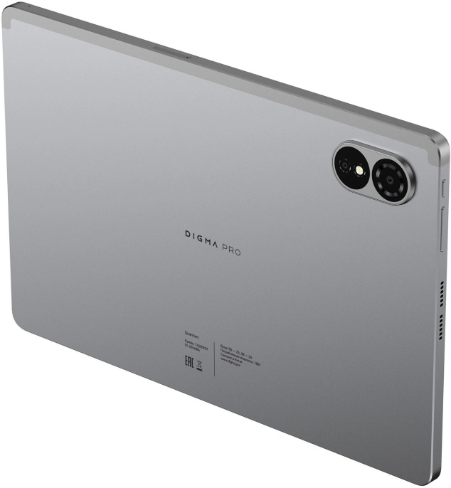 11" Планшет DIGMA PRO Quantum 6/128 GB T606 4G, 1280 x 800, Android 14, серый [ta2d5p01]
