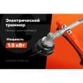 Электрический триммер Gigant с верхним положением двигателя 1,5 кВт, леска-нож GTOP-01