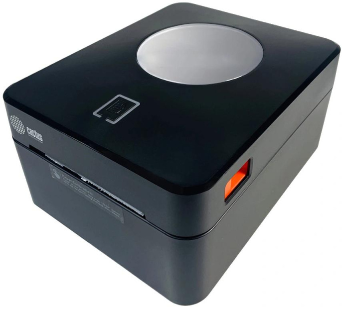 Принтер этикеток Cactus CS-TP-D410U,  черный