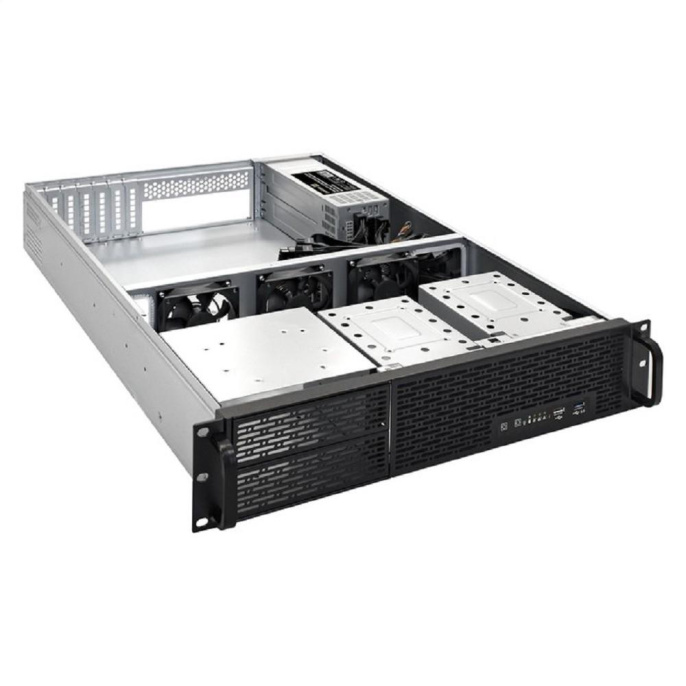 Серверная платформа ExeGate Pro 2U650-06/2U2098L <RM 19", высота 2U, глубина 650, Redundant БП 2x550W, USB+USB3.0> EX293877RUS
