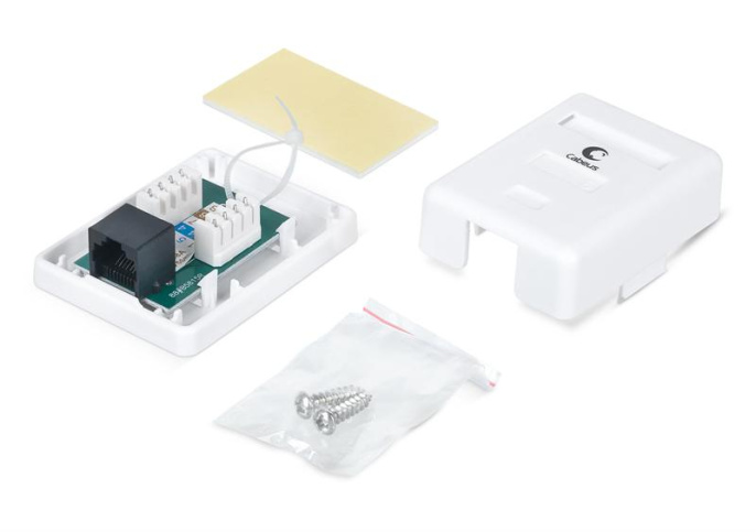 Компьютерная розетка RJ-45 Cabeus WS-8P8C-Cat.6-1 одинарная