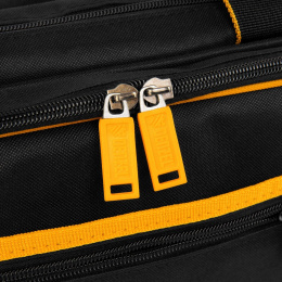 Сумка для инструментов Denzel 90295 10л 3отд. 28карм. черный/желтый