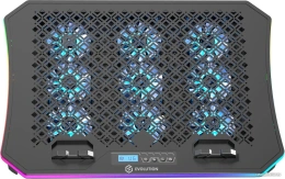Подставка для ноутбука с активным охлаждением EVOLUTION LCS-05 RGB