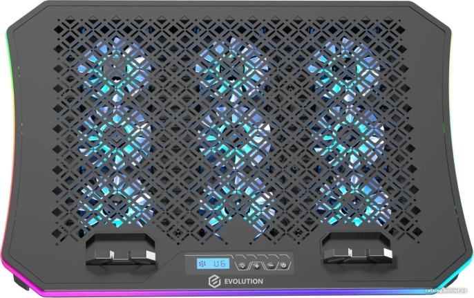Подставка для ноутбука с активным охлаждением EVOLUTION LCS-05 RGB
