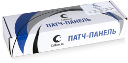 Cabeus PL-12-Cat.5e 10"-Dual IDC Патч-панель 10", установочный размер 236 мм, 12 портов RJ-45, категория 5e, Dual IDC