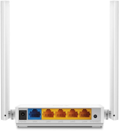 Wi-Fi роутер TP-LINK TL-WR844N, Wi-Fi 4, N300, 2.4ГГц, 4 LAN, белый