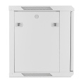 Шкаф телекоммуникационный 19" настенный 9U ExeGate EC-WM-9U.450.G.GREY (19”, 9U, 600x450x500mm (ШхГхВ), передняя дверь закаленное стекло, съемные боковые панели, пыле- и влагозащита IP23, светло-серый RAL 7035) EX298601RUS