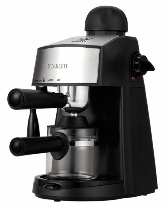 Кофеварка рожковая Scarlett SC-CM33004 800Вт черный
