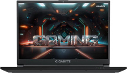 Ноутбук Gigabyte G6 Core i7 12650H 16Gb SSD512Gb NVIDIA GeForce RTX4060 8Gb 16" IPS FHD+ 1920x1200 FreeDOS black WiFi BT Cam KF-G3KZ853SD